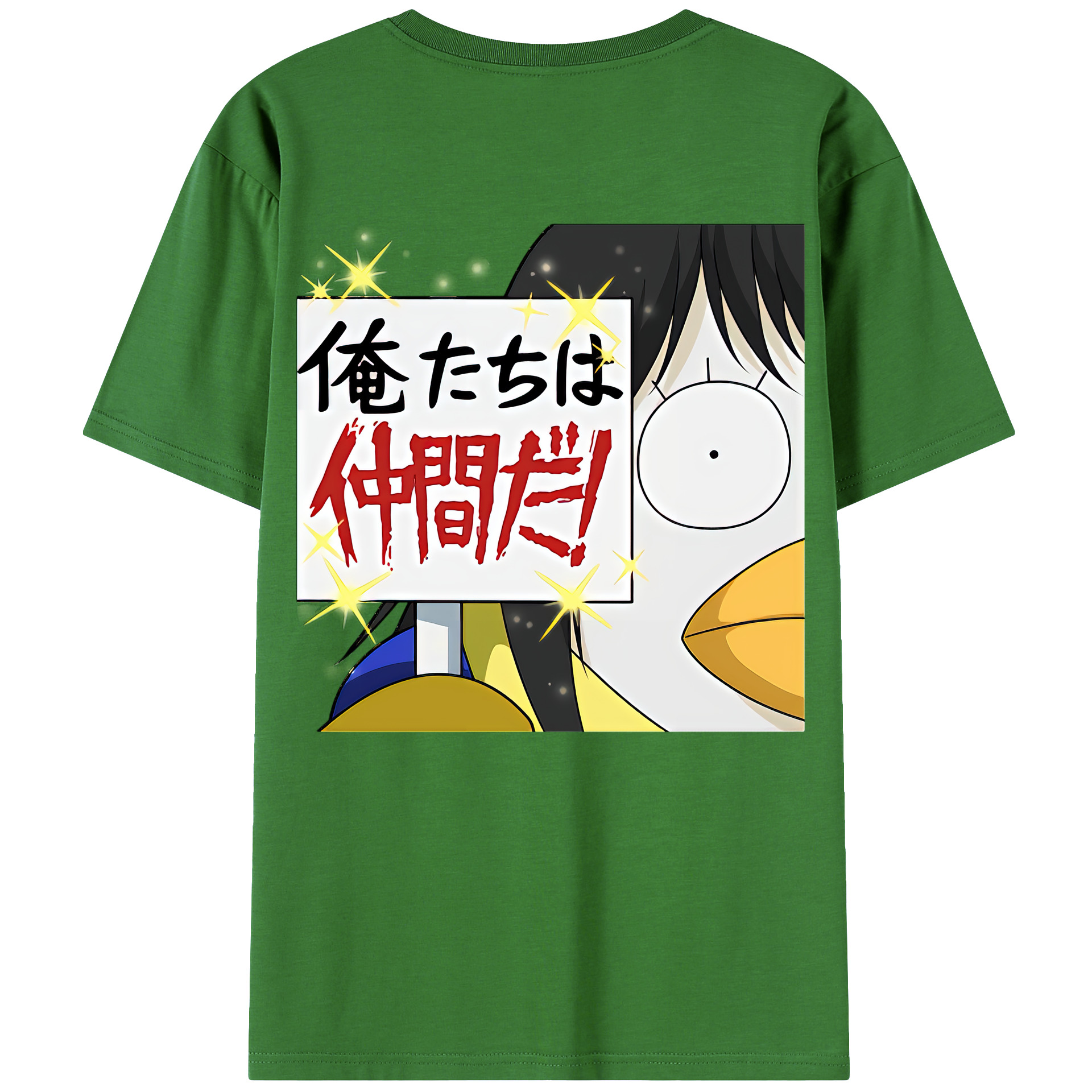 （画像用） ぎんたま 坂田銀時（さかたぎんとき） 神楽 志村新八（しむら しんぱち） GINTAMA Sakata Gintoki Kagura Shimura Shinpachi レディース半袖Tシャツ(バックプリント)